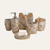The Valencia Collection – Elegant Modern Bathroom Décor Accessories Set of 6