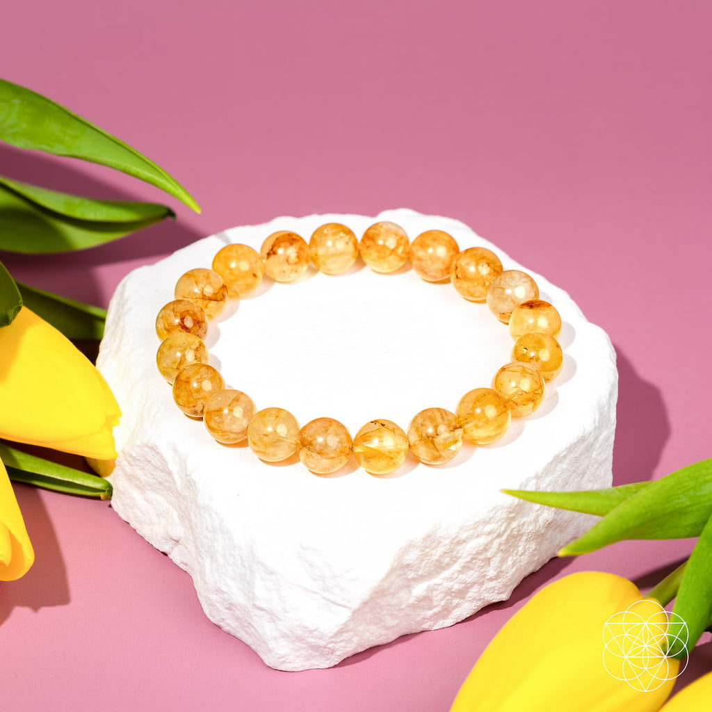 Therapeutic Quartz Bracelet Beaded | Conscious Items