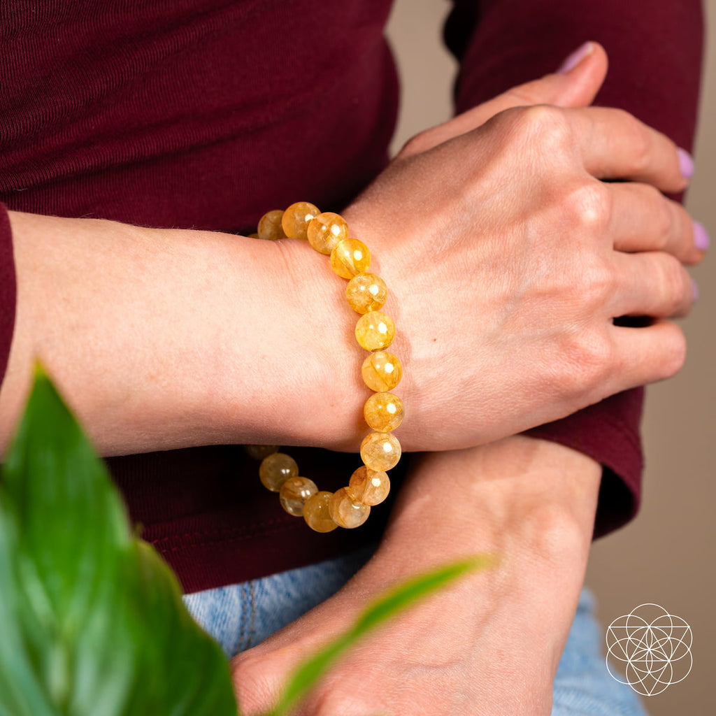 Therapeutic Quartz Bracelet Beaded | Conscious Items
