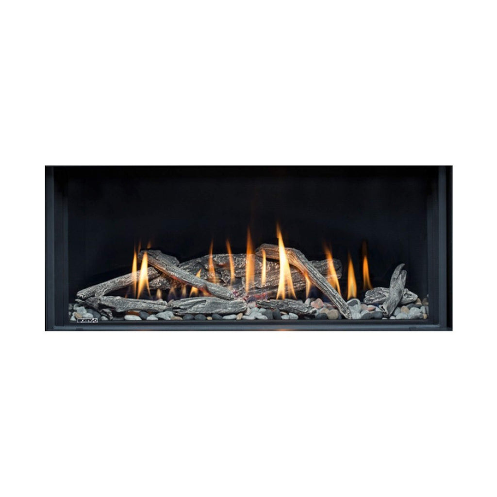 ThermalEfficient ConcealedBurner DirectVent GasFireplace SingleSided Linear | Montigo