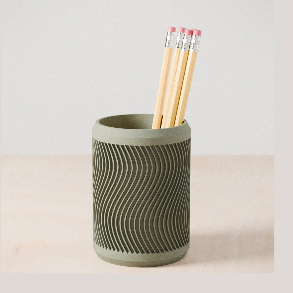 Tidal Pencil Holder