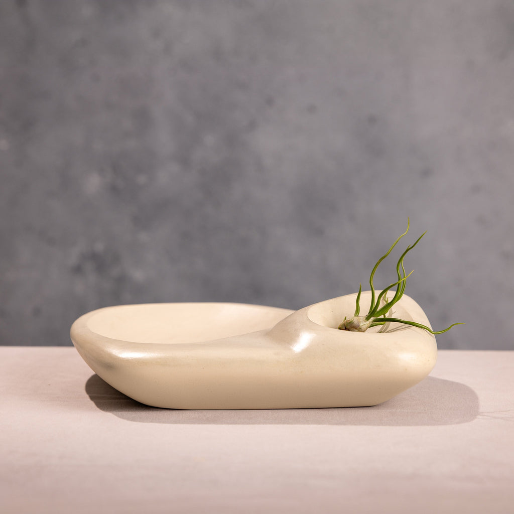 Tide Pool Platter Concrete Ocean Stone Centerpiece by Patrick Cain Designs