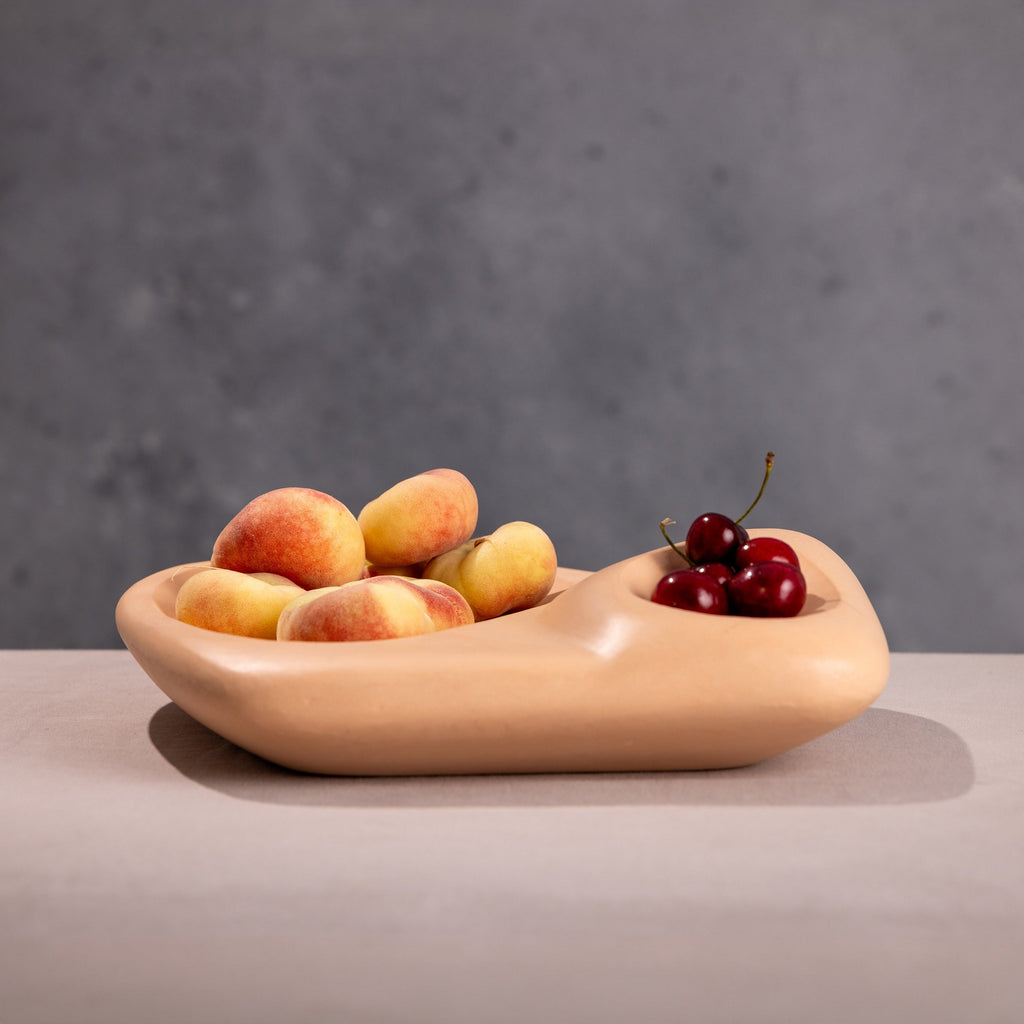 Tide Pool Platter Concrete Ocean Stone Centerpiece by Patrick Cain Designs