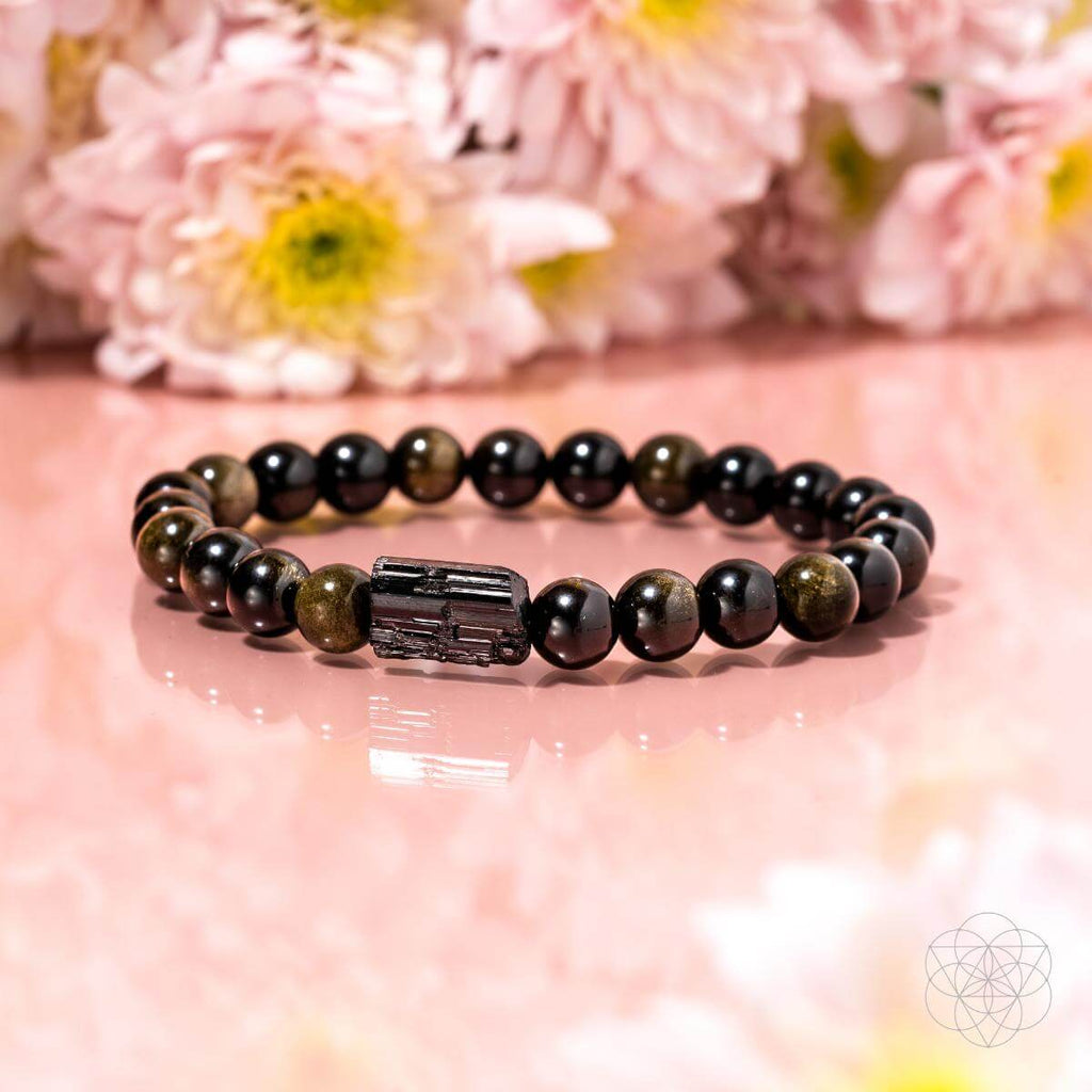 Tourmaline Obsidian Energy Bracelet | Conscious Items