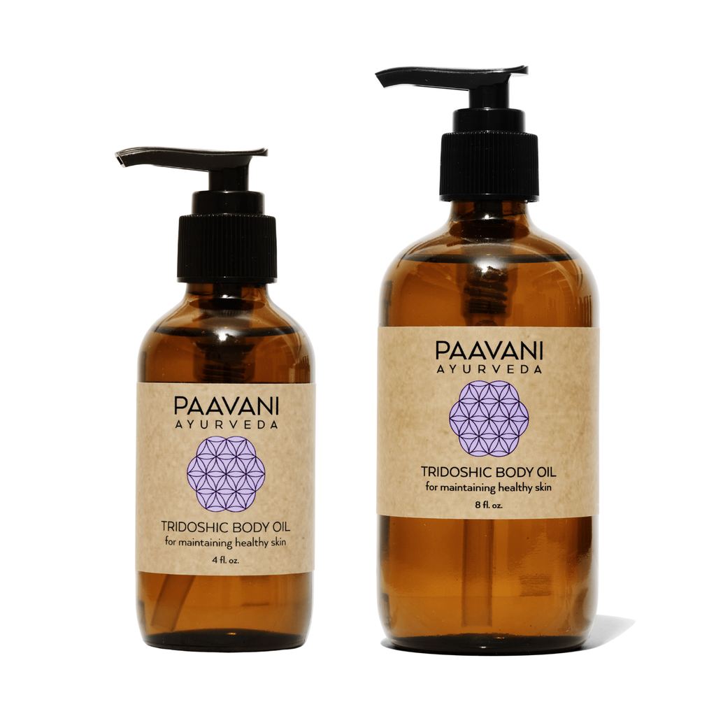 Tridoshic Body Oil | Balancing Ayurvedic Abhyanga Oil for All Skin Types & Doshas