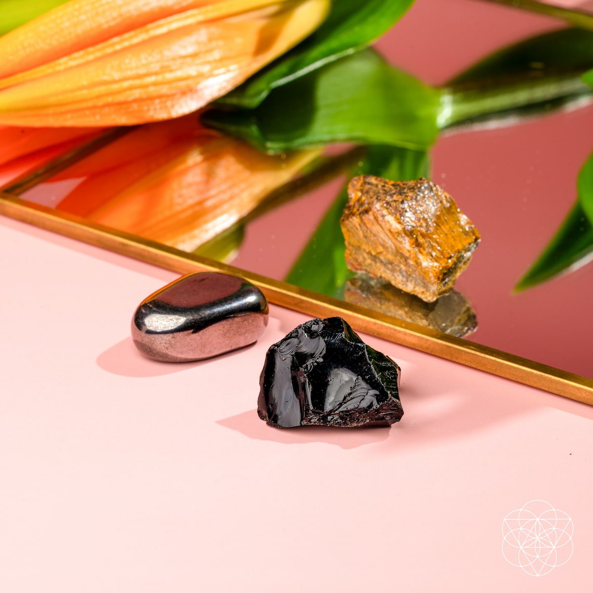 Triple Obsidian Stone Trio Shielding | Conscious Items