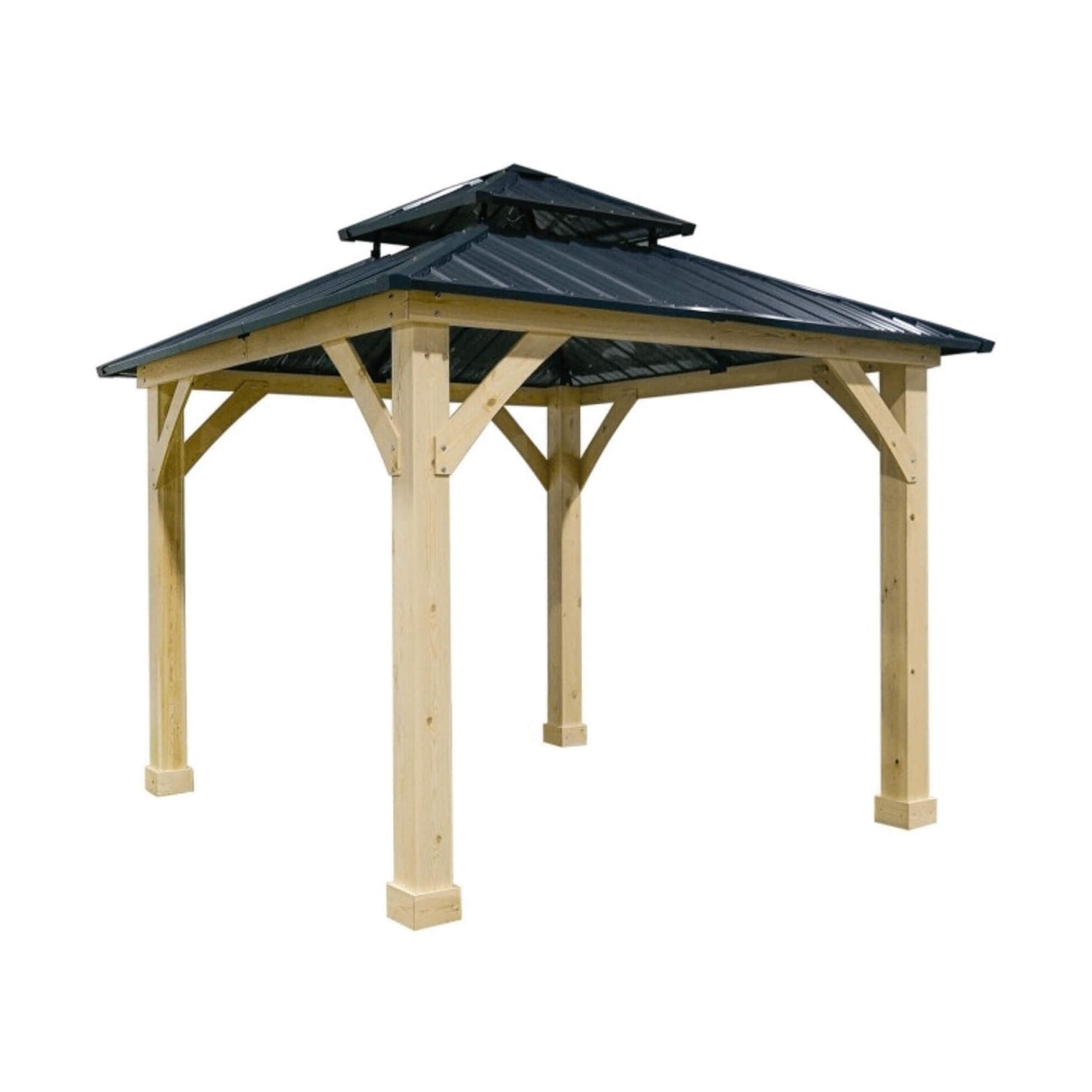 Ultra-Durable Weather-Resistant Deluxe Heavy-Duty Hardtop Gazebo | SAKSBY WHOLESALE