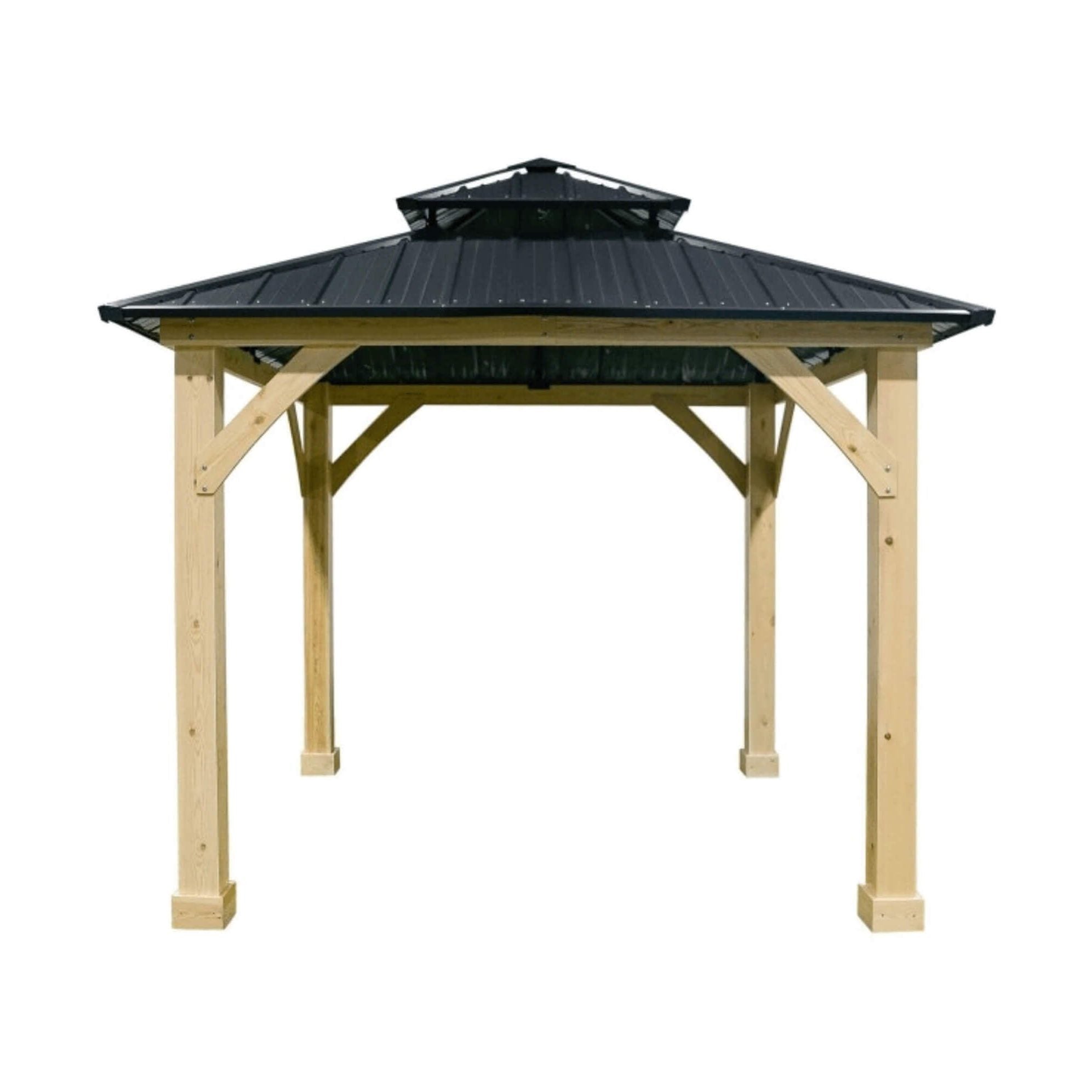 Ultra-Durable Weather-Resistant Deluxe Heavy-Duty Hardtop Gazebo | SAKSBY WHOLESALE