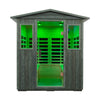 Ultra-Exclusive CarbonizedComposite Infrared Sauna 4-Persons System | SAKSBY WHOLESALE
