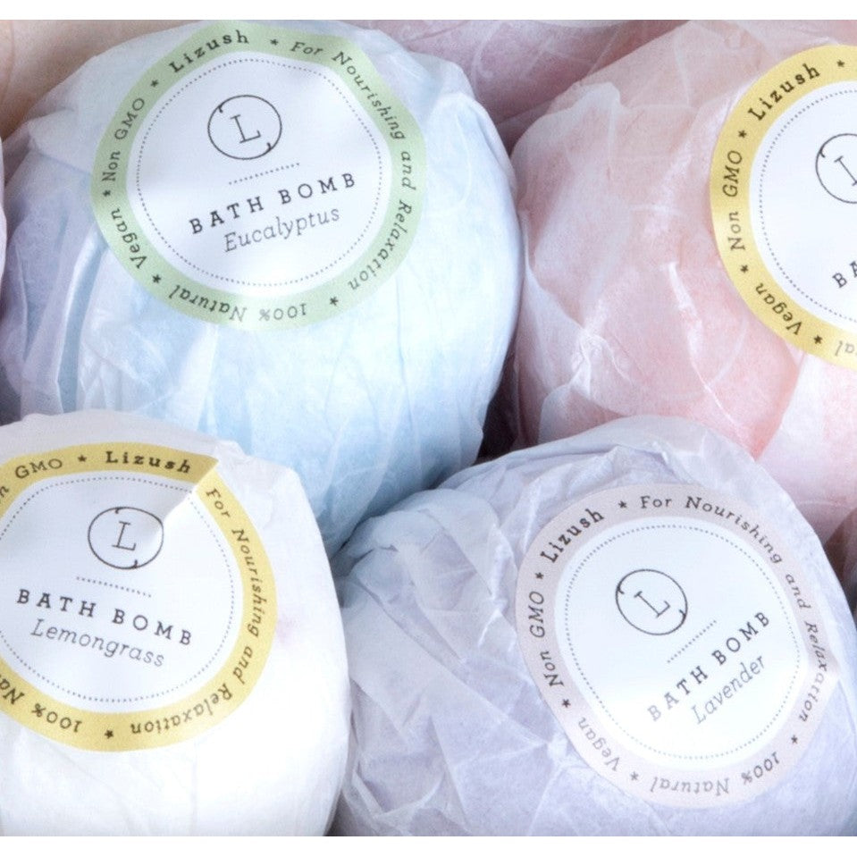 Ultra Lush Bath Bomb Gift Set | Natural Spa Fizzies