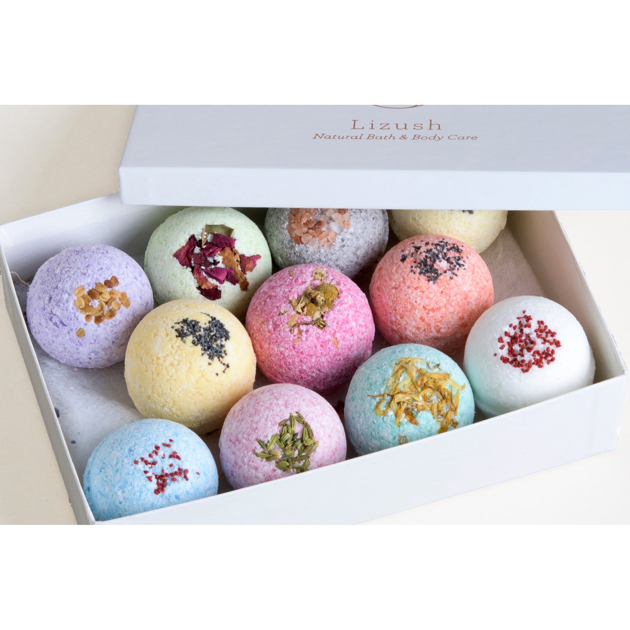 Ultra Lush Bath Bomb Gift Set | Natural Spa Fizzies