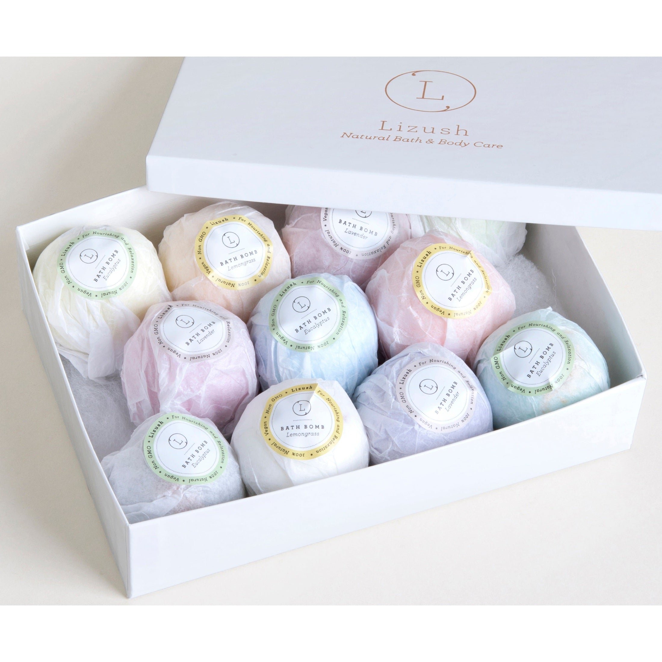 Ultra Lush Bath Bomb Gift Set | Natural Spa Fizzies
