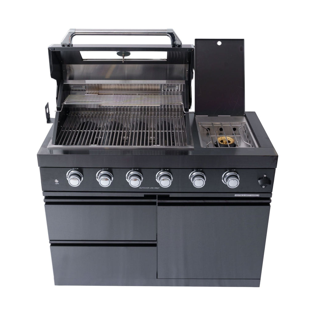 Ultra-Premium-Stainless-Steel-Outdoor-Grade-Gas-Grill-With-Rotisserie-Assembly | Castelle