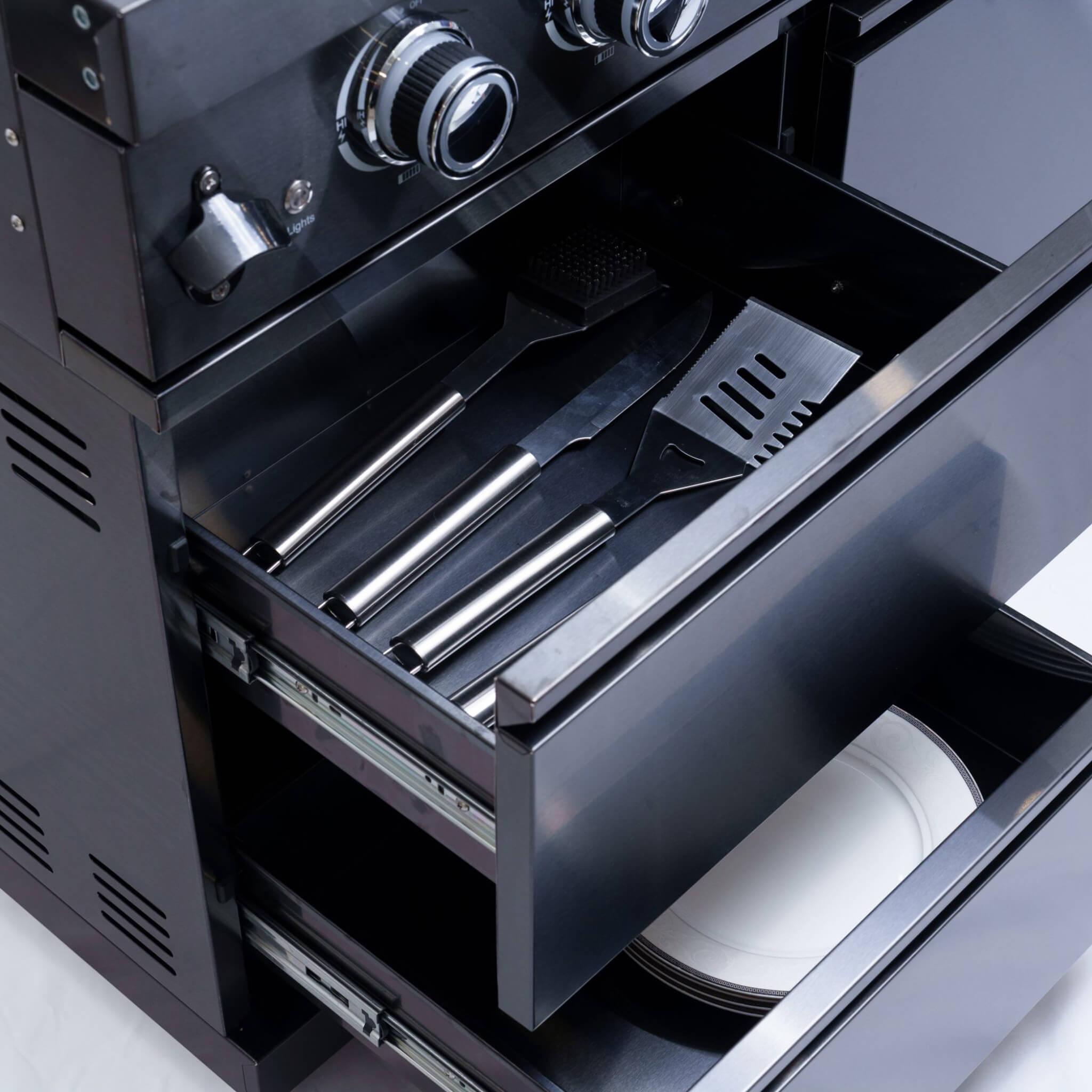 Ultra-Premium-Stainless-Steel-Outdoor-Grade-Gas-Grill-With-Rotisserie-Assembly | Castelle