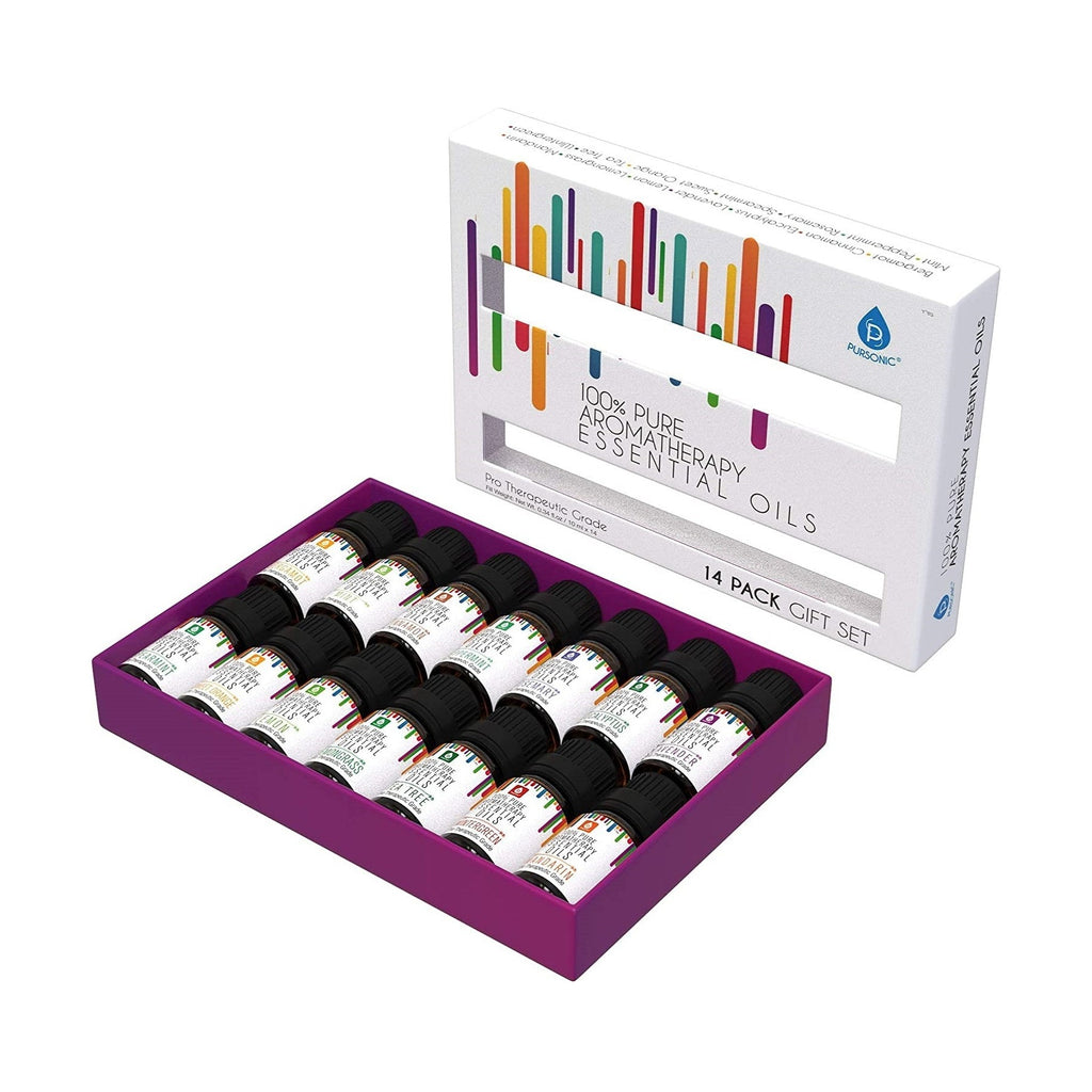 Ultra-Pure Aromatherapy Oils Gift Set | DC-PURSONIC
