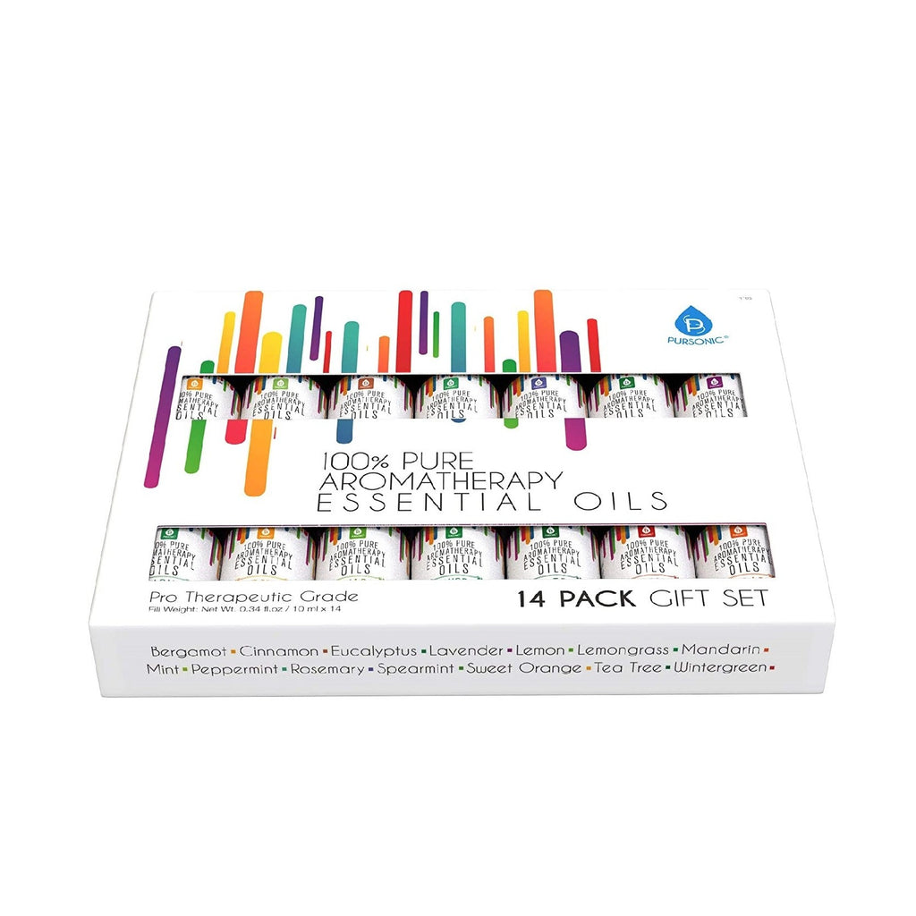 Ultra-Pure Aromatherapy Oils Gift Set | DC-PURSONIC