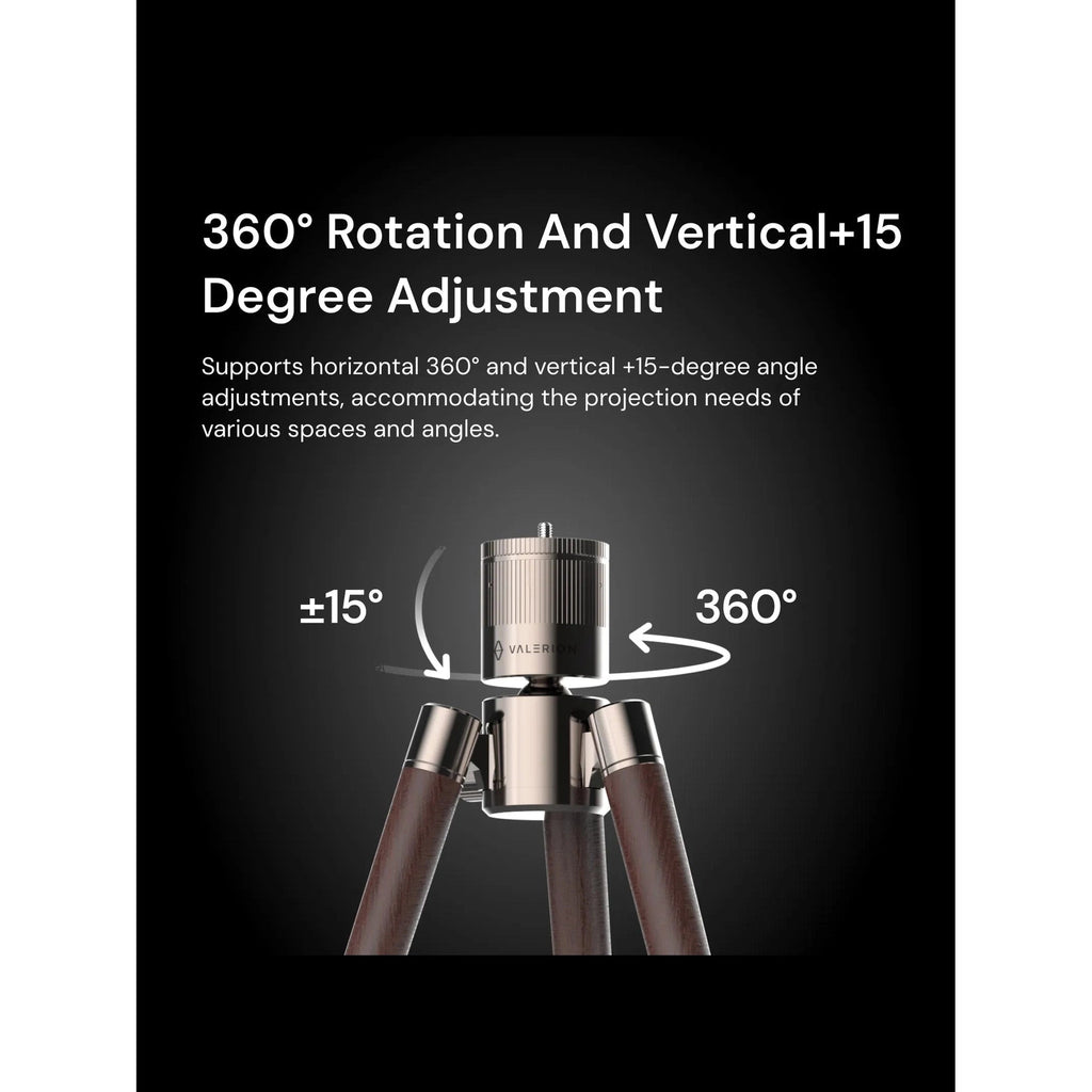 Valerion Walnut Tripod Stand