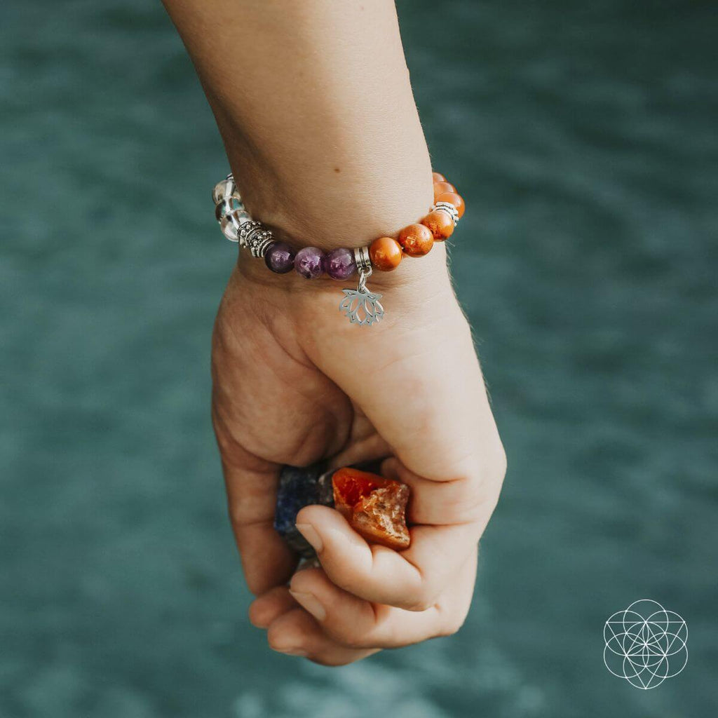 Vibrant Chakra Crystal Bracelet Set | Conscious Items