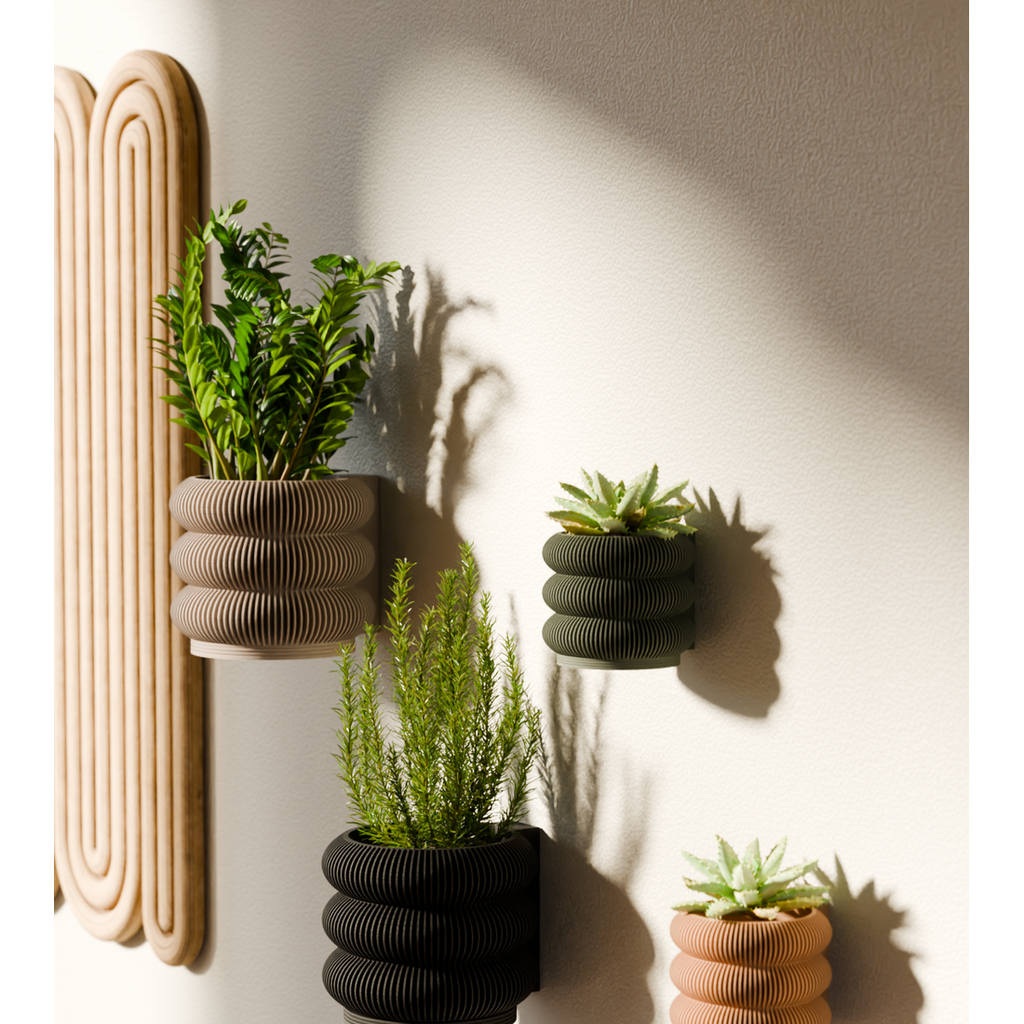 Wall Planter - Triple BUBBLES