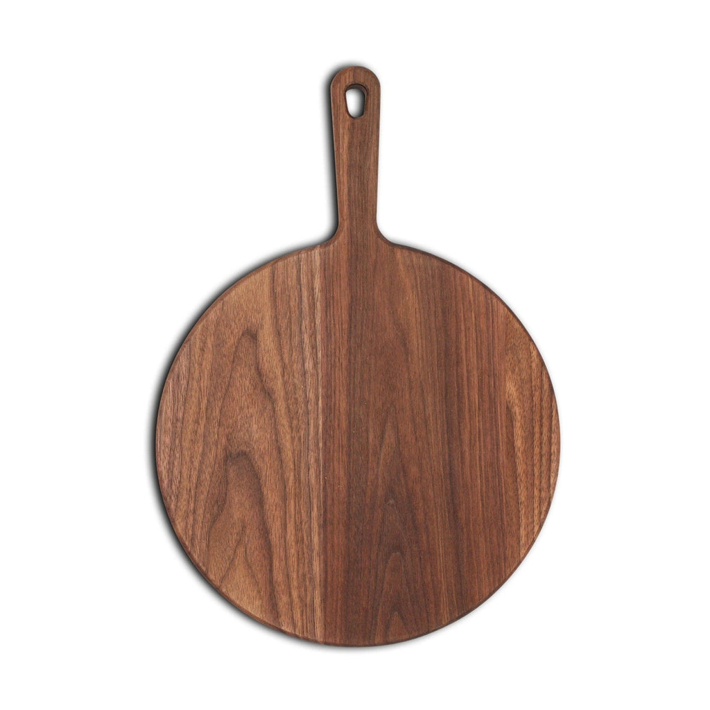 Walnut Paddle Cutting Board With Handle, Walnut Cutting Board With Handle, Charcuterie Board With Handle Handmade in the USA