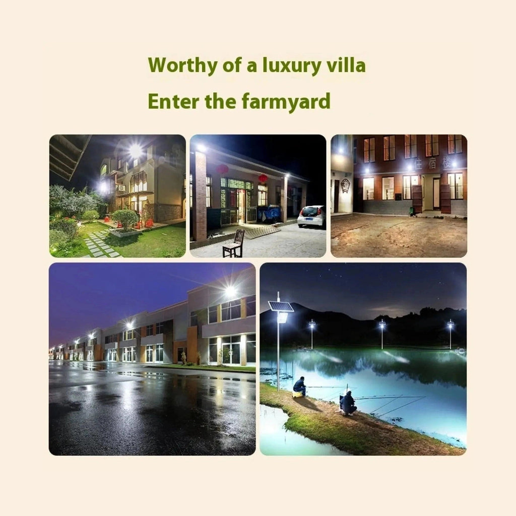 Waterproof Outdoor Solar Lamp for Home & Pathways