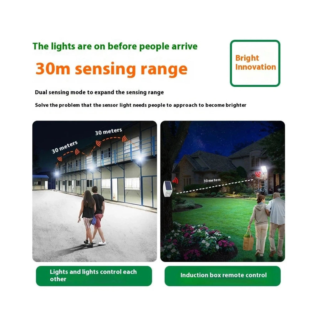Waterproof Outdoor Solar Lamp for Home & Pathways