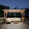 WeatherproofAllSeason DurableOutdoor BBQGazebo ShelvesIncluded SturdyFrame TimberBuild | SAKSBY WHOLESALE