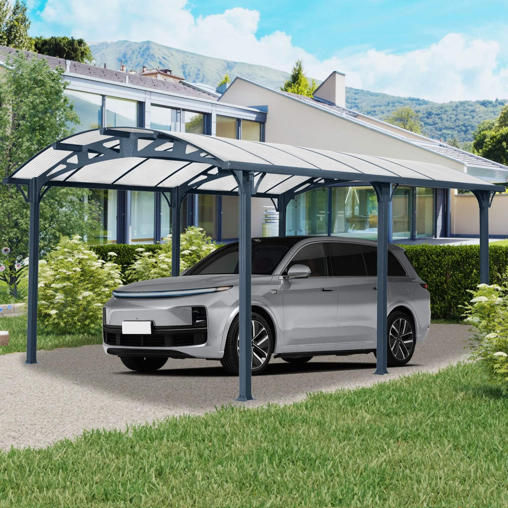 Weatherproofing AluminumAlloy ArchCarport Polycarbonate Panels UVGuard | SAKSBY WHOLESALE