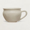 White Glazed Stoneware Mug
