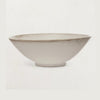 White Matte Stoneware Glazed Bowl