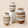 White Striped Buhera Basket