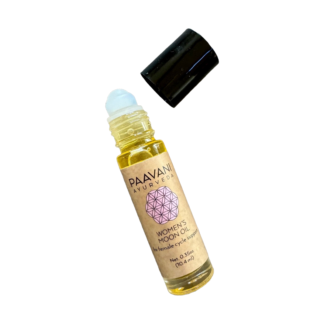 Women’s Moon Oil | Ayurvedic Support for Menstrual & Menopausal Balance