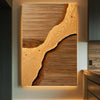 Wood Rift Wall Art