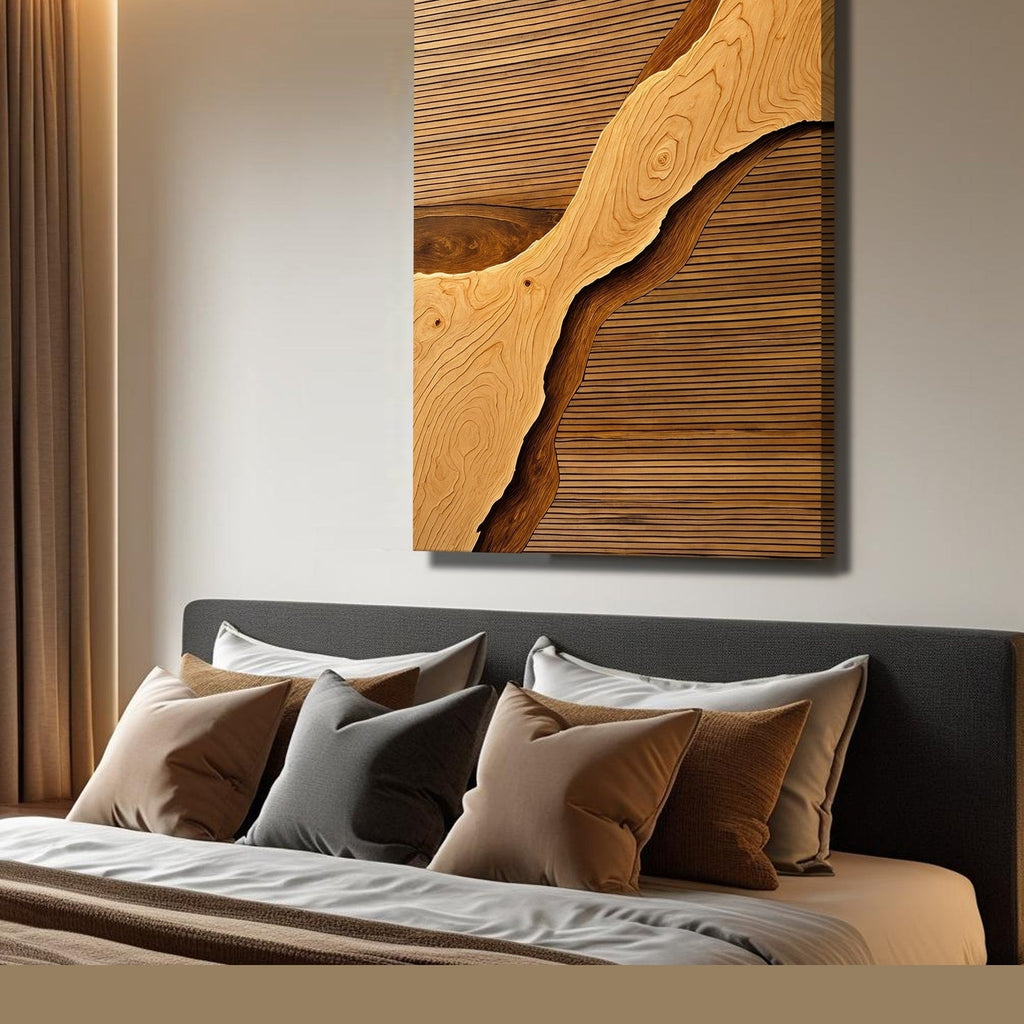Wood Rift Wall Art