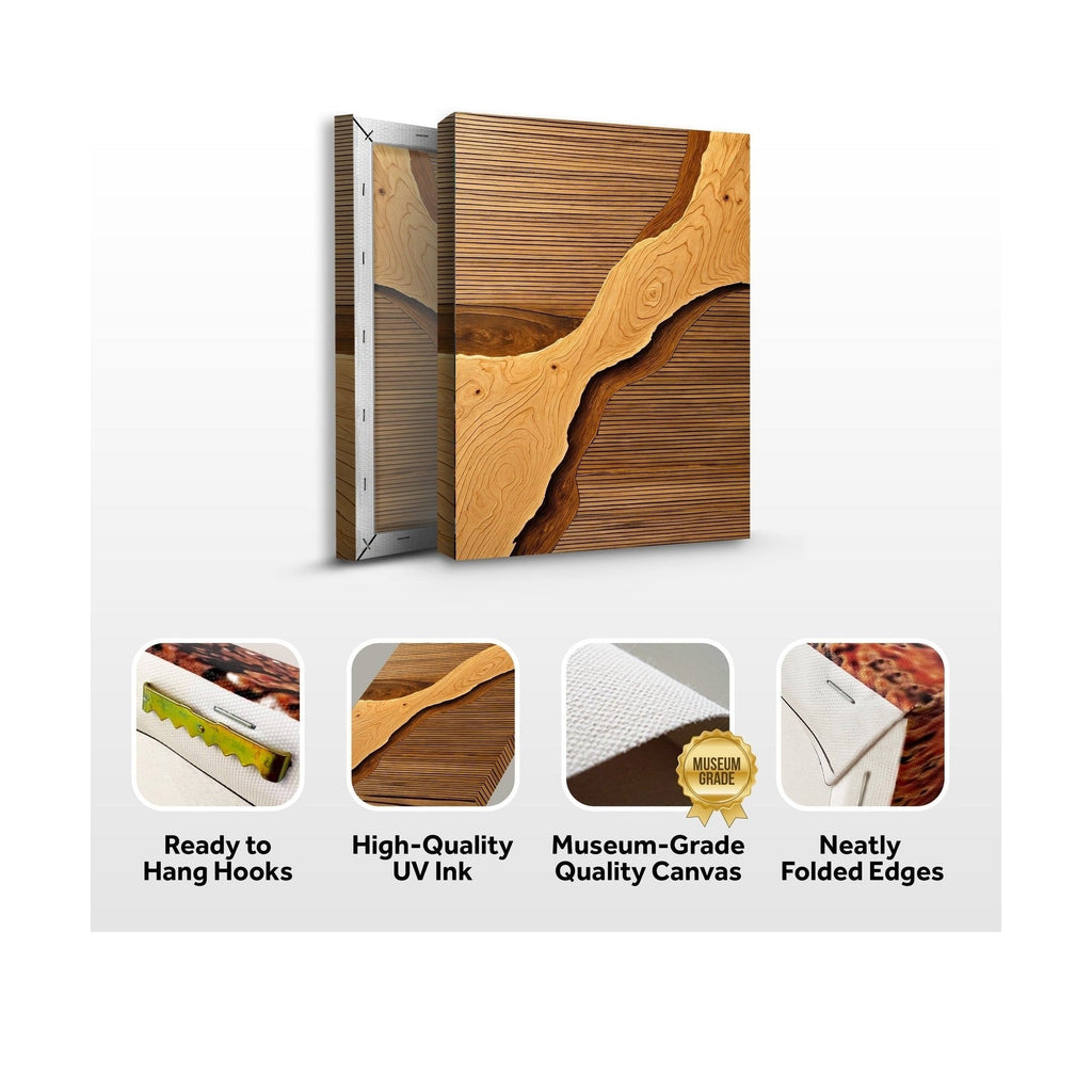 Wood Rift Wall Art