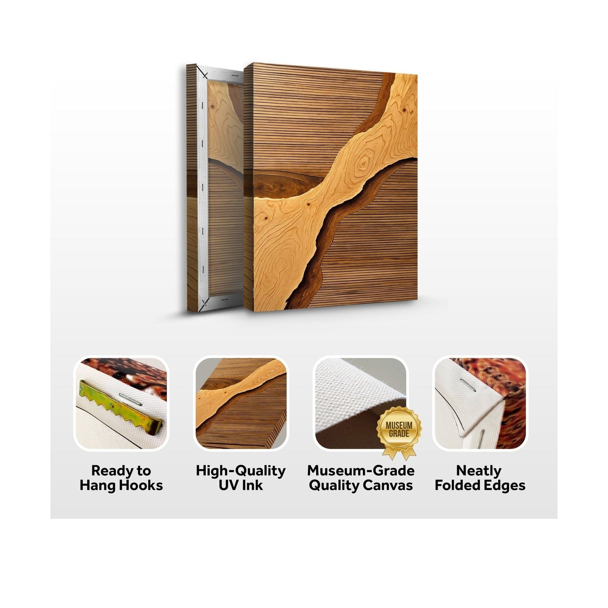 Wood Rift Wall Art