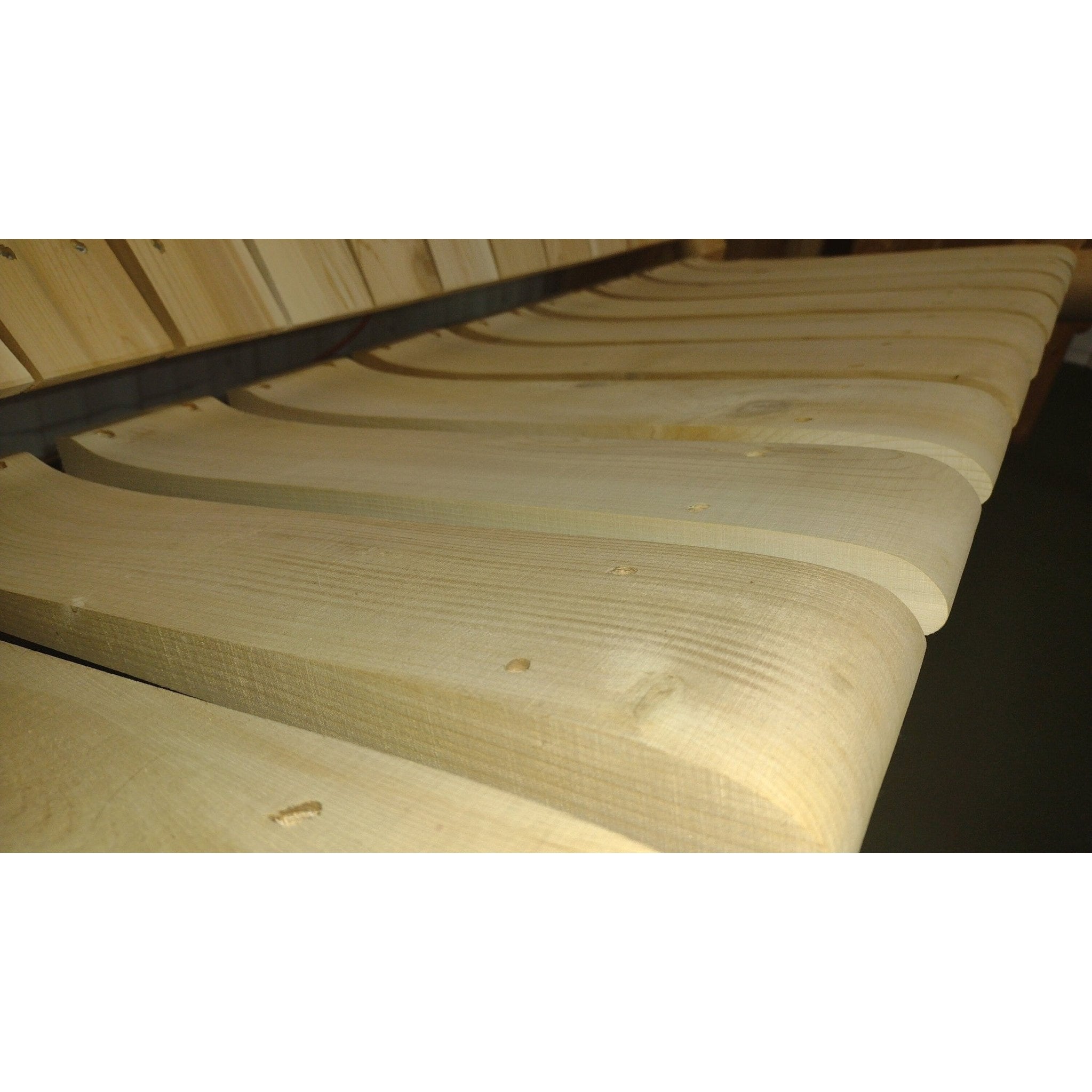 Wooden Porch Swing with Canopy
