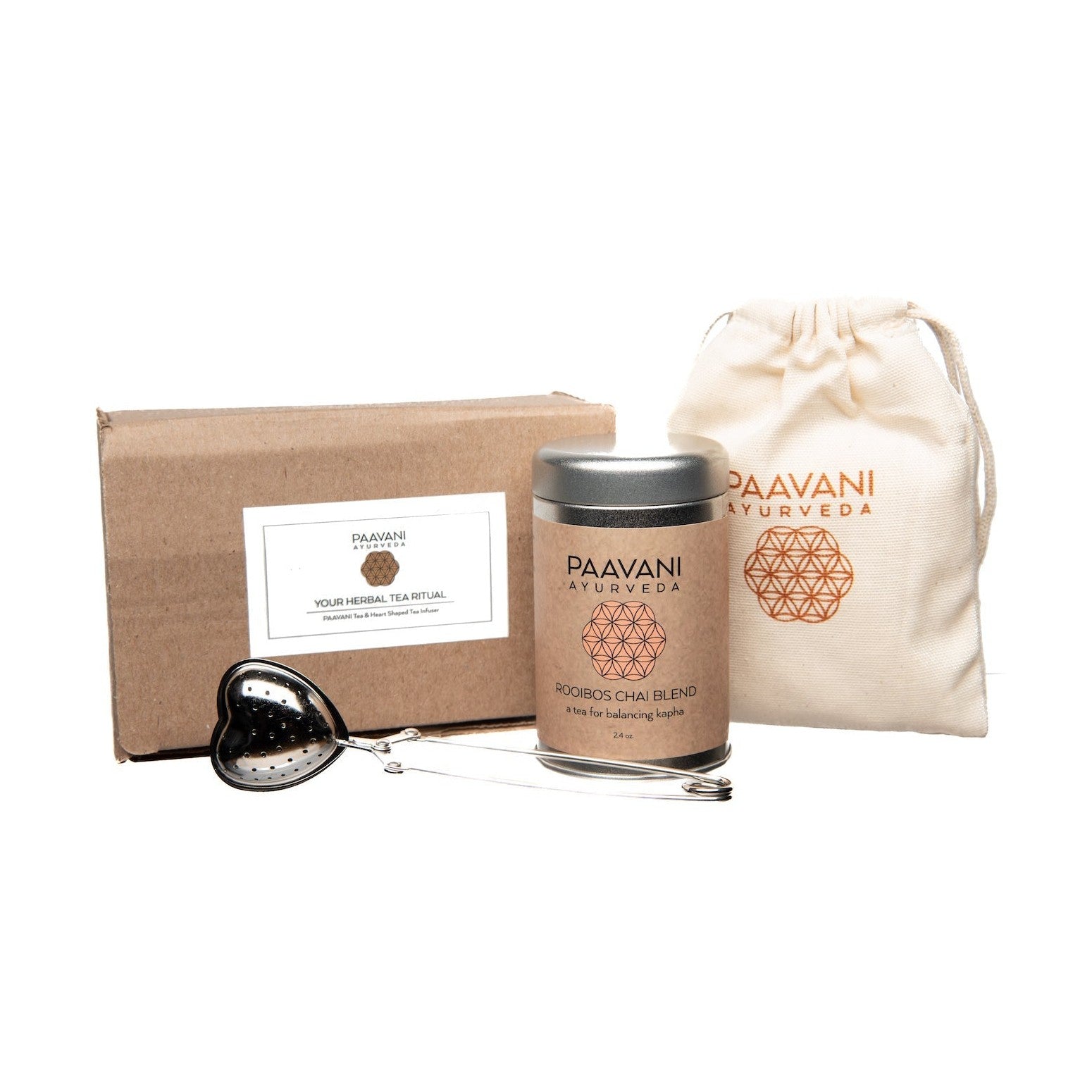 Your Herbal Tea Ritual | Organic Loose-Leaf Tea & Heart Infuser