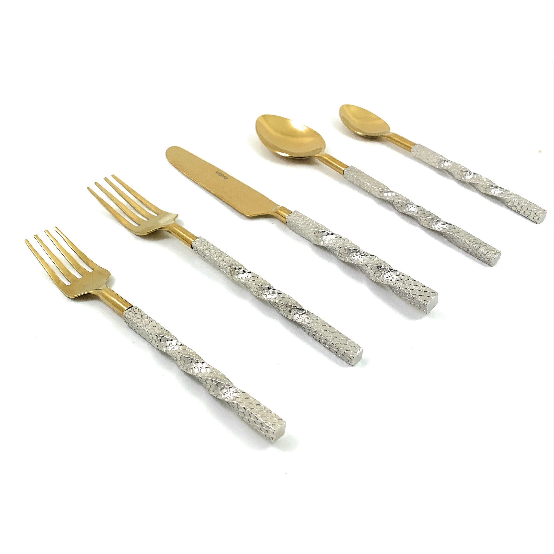 Luxurious Stainless Flatware Set Collection Deluxe | Vibhsa