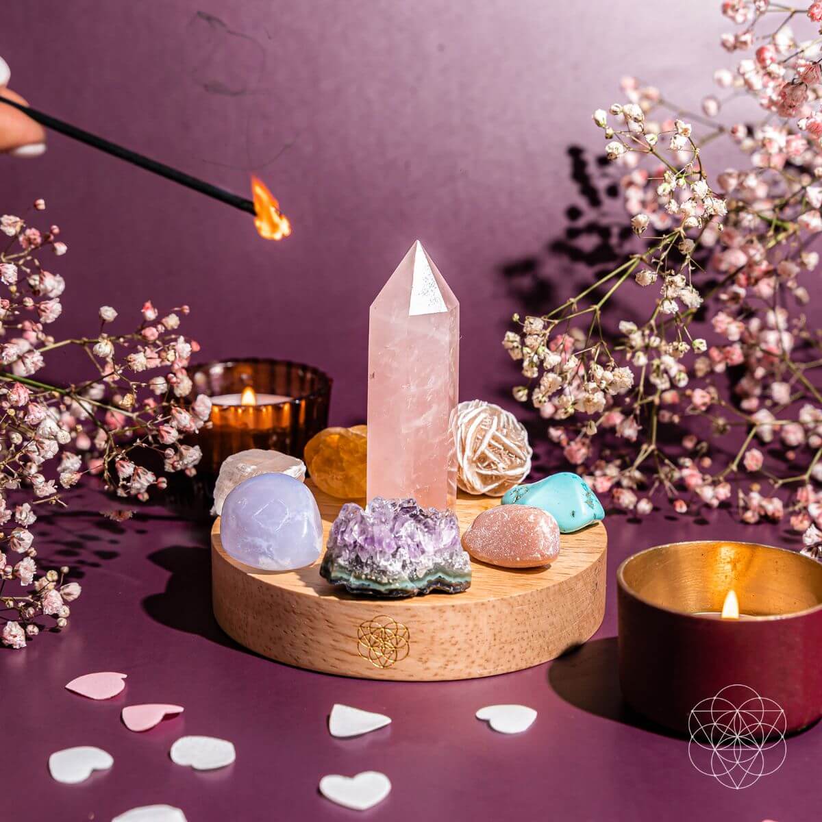 Divine Feminine Crystal Power Lamp | Conscious Items