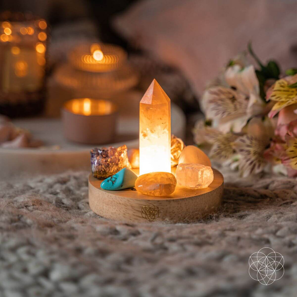 Divine Feminine Crystal Power Lamp | Conscious Items