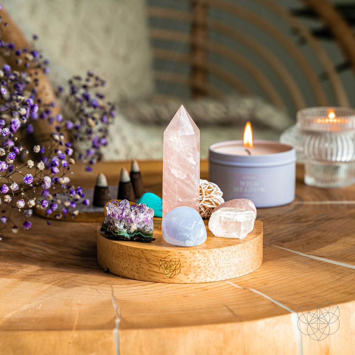Divine Feminine Crystal Power Lamp | Conscious Items